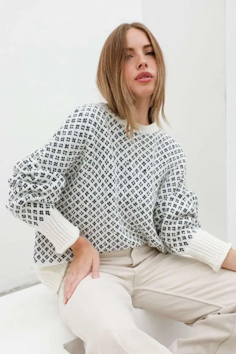 Sweater Textura Oversize de Hesed en Buzos y Sweaters para argentina