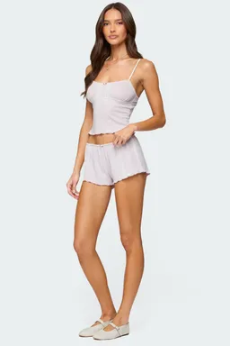 Shorts dormir sephi encaje de Edikted en Pijamas y Sleepwear para argentina