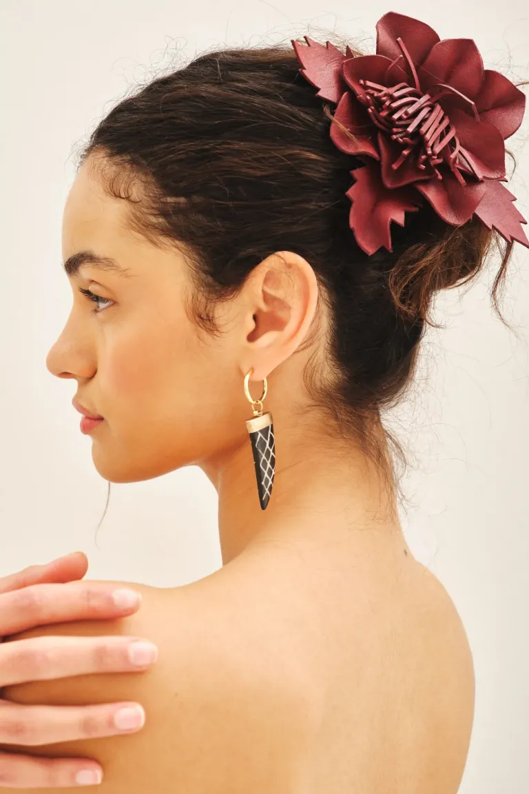 Prendedor flor artesanal para prendas y accesorios de Rapsodia en Bijouterie para argentina