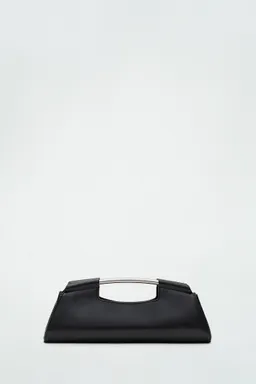 Bolso cuero asa metálica de Mango en Bolsos y Carteras para argentina