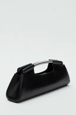 Bolso cuero asa metálica de Mango en Bolsos y Carteras para argentina