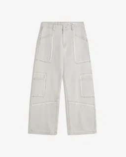 Jeans baggy con flecos de Bershka en Pantalones para argentina