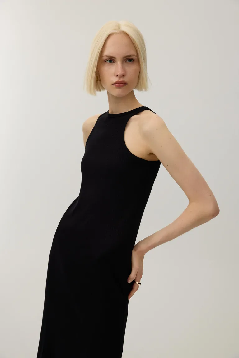 Vestido con cuello halter de Lefties en Vestidos para argentina