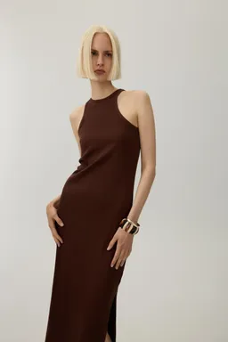 Vestido con cuello halter de Lefties en Vestidos para argentina