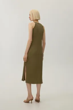 Vestido con cuello halter de Lefties en Vestidos para argentina