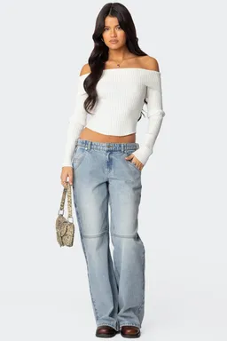 Jeans shai tiro bajo de Edikted en Pantalones para argentina