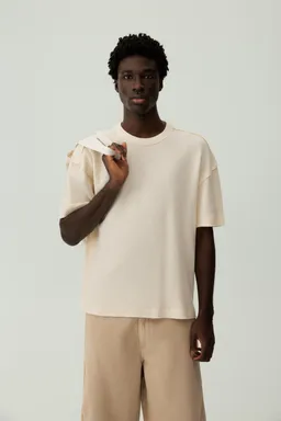 Remera oversize texturizada de Lefties en Remeras y Polos para argentina