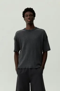 Remera oversize texturizada de Lefties en Remeras y Polos para argentina