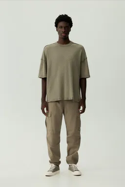 Remera oversize texturizada de Lefties en Remeras y Polos para argentina