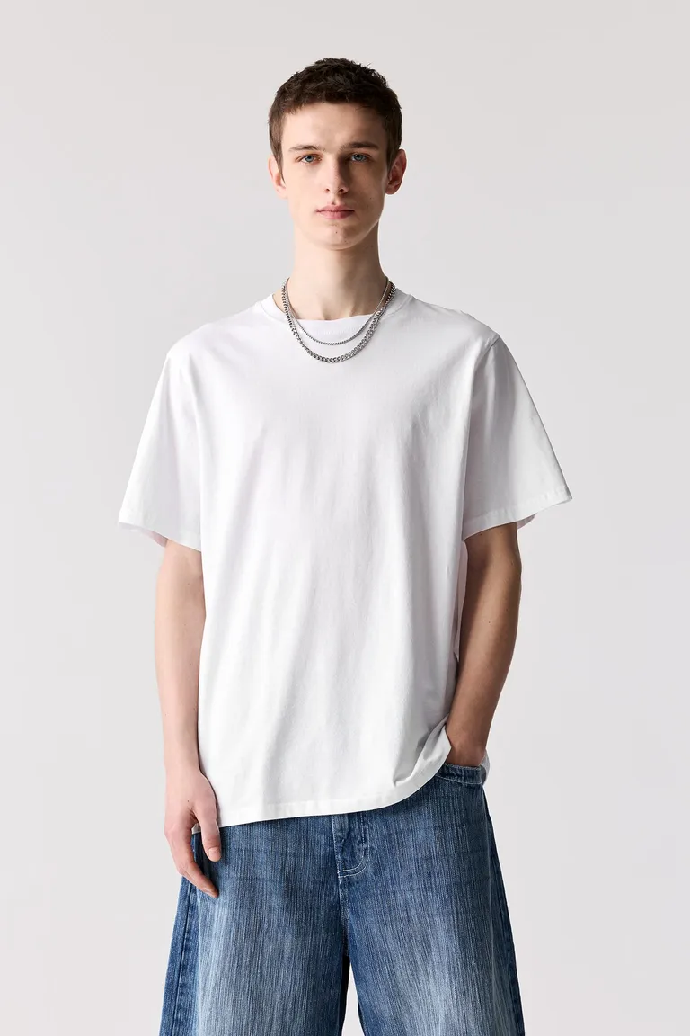 Remera básica algodón de Pull&Bear en Remeras y Polos para argentina