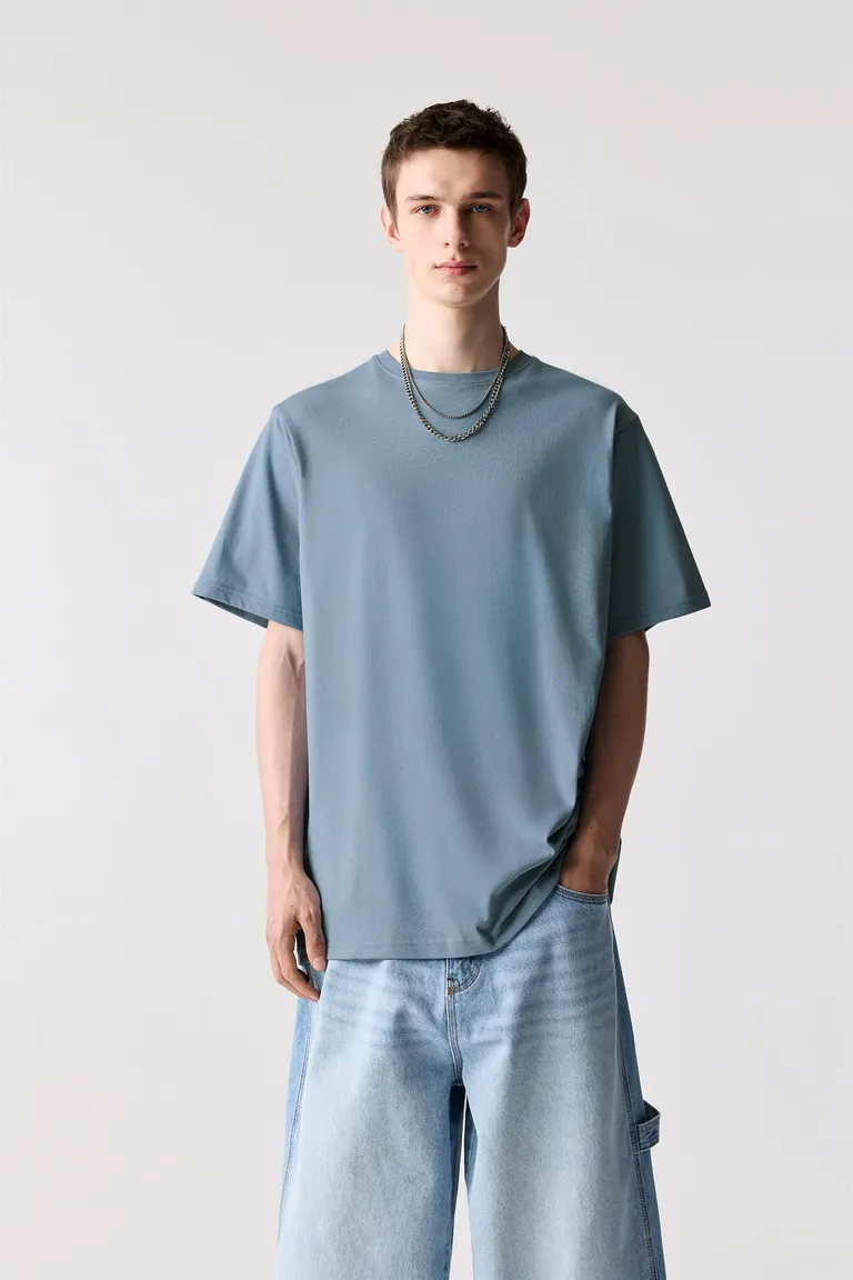 Remera básica algodón de Pull&Bear en Remeras y Polos para argentina