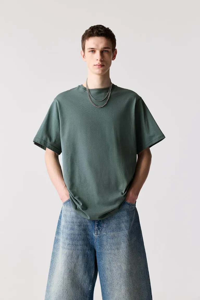 Remera básica algodón de Pull&Bear en Remeras y Polos para argentina
