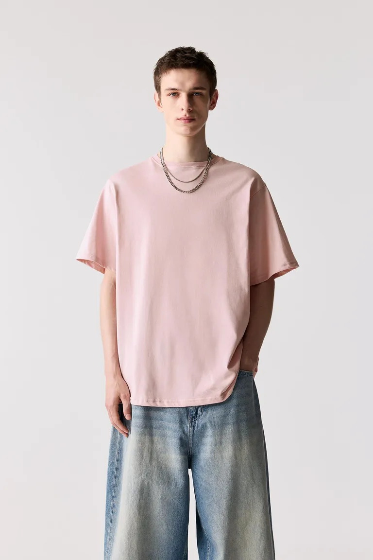 Remera básica algodón de Pull&Bear en Remeras y Polos para argentina