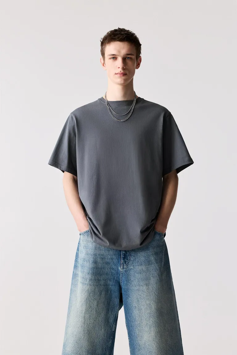 Remera básica algodón de Pull&Bear en Remeras y Polos para argentina