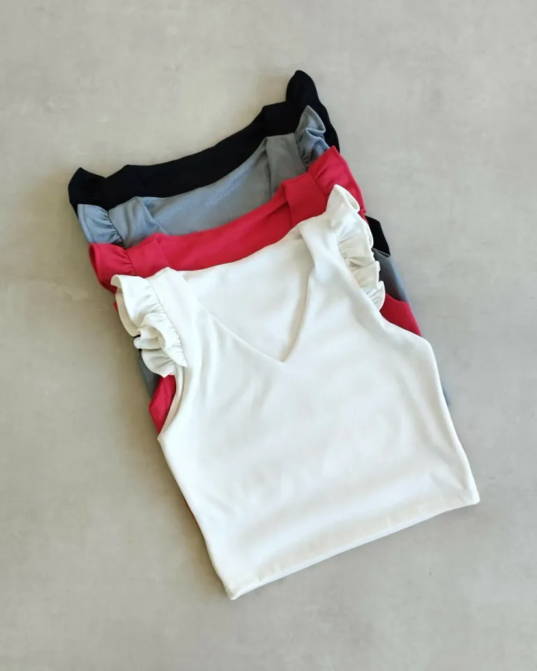 Top con Volado de Lemmon en Tops para argentina