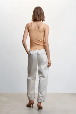 Remera breteles canalé de Mango en Remeras para argentina