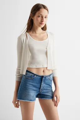 Short vaquero tiro medio de Mango Teen en Shorts para argentina