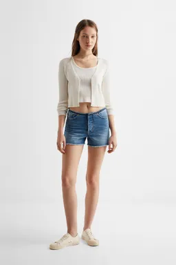 Short vaquero tiro medio de Mango Teen en Shorts para argentina