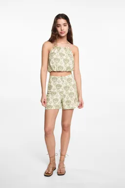 Short con estampado de Mango Teen en Shorts para argentina