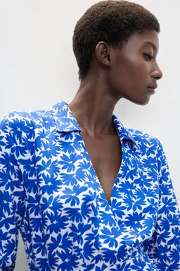 Vestido camisero flores de Mango en Vestidos para argentina