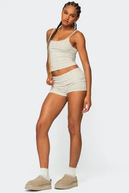 Musculosa rayada kodi de Edikted en Tops para argentina