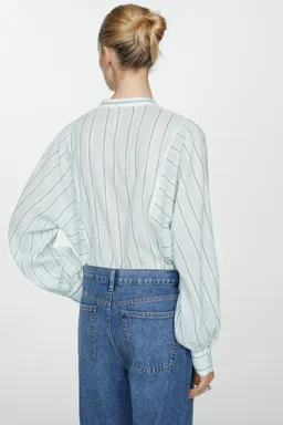 Camisa estampado rayas de Mango en Camisas para argentina