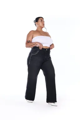 Pantalón wide leg de Cheta Jeans en Pantalones para argentina