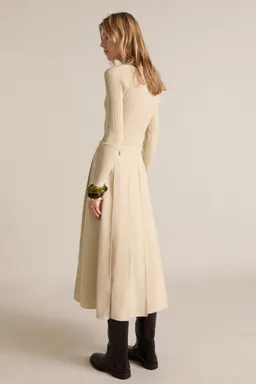 Vestido cinturón tejido combinado de Mango en Vestidos para argentina