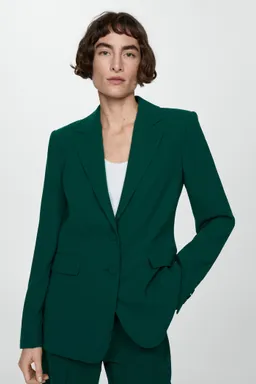 Americana recta traje de Mango en Blazers para argentina