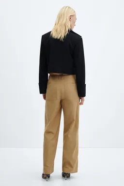 Pantalón wideleg lyocell de Mango en Pantalones para argentina