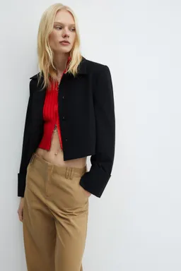 Pantalón wideleg lyocell de Mango en Pantalones para argentina