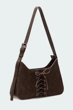 Bolso cuero sintético cordones de Edikted en Bolsos y Carteras para argentina