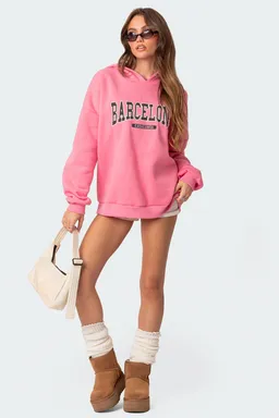 Buzo oversized barcelona de Edikted en Buzos y Sweaters para argentina