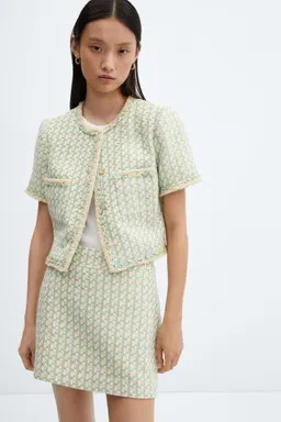 Minifalda tweed cuadros de Mango en Faldas para argentina