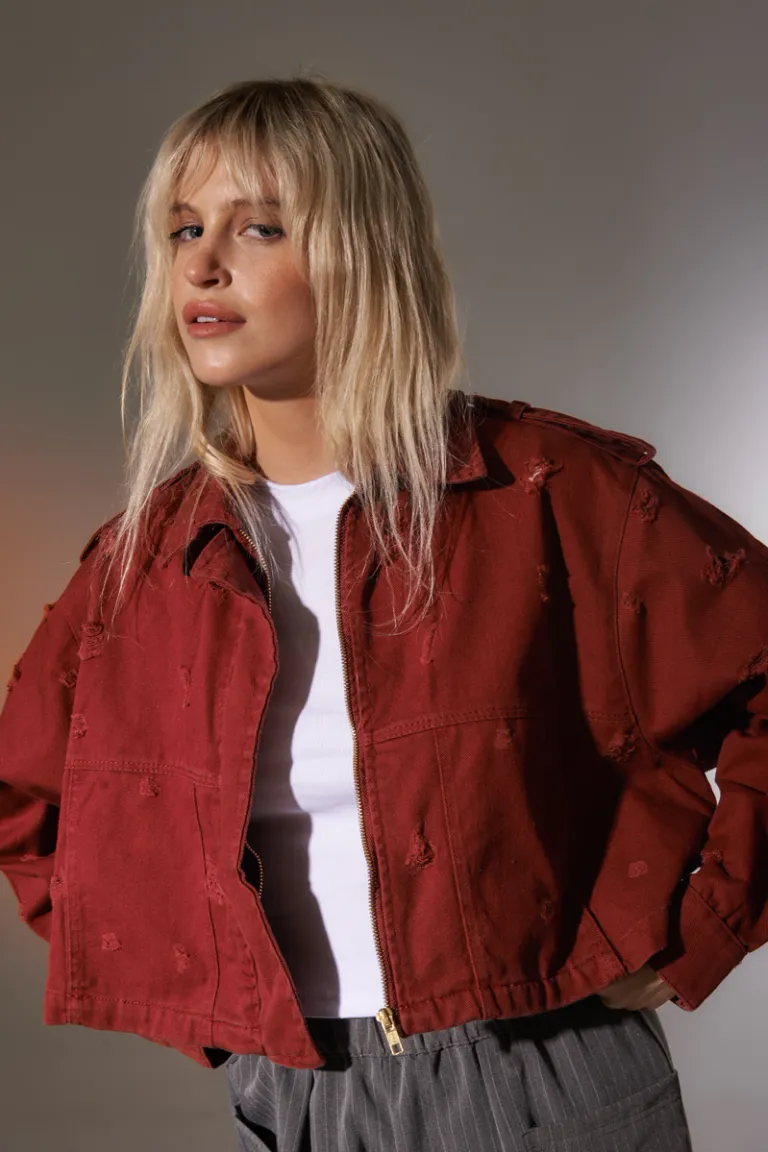 Chaqueta de corte casual y estilo elegante para mujer de Apricot en Chaquetas para argentina