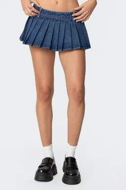 Minifaldashort denim zenia de Edikted en Faldas para argentina