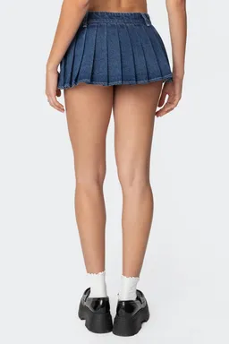 Minifaldashort denim zenia de Edikted en Faldas para argentina