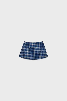 Pollera pantalón mini a cuadros de Stradivarius en Faldas para argentina