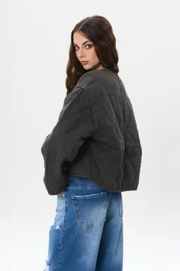 Chaqueta meg negro de Magda en Chaquetas para argentina