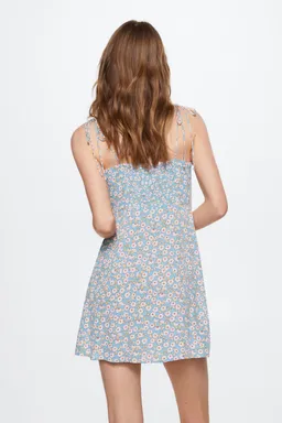 Vestido tirantes estampado de Mango en Vestidos para argentina