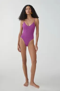 Traje baño textura ajustable de Mango en Swimwear y Beachwear para argentina