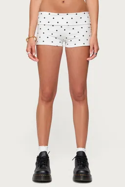 Shorts lunares plegables chelsie de Edikted en Shorts para argentina
