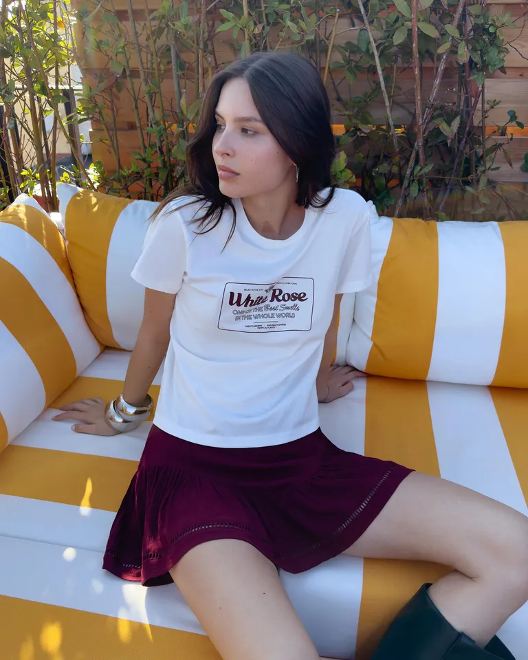 Falda mini texturada de Bershka en Faldas para argentina