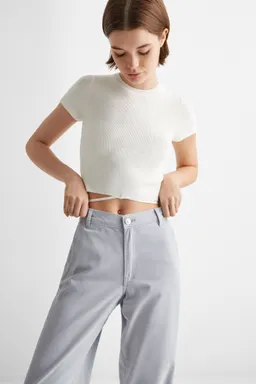 Pantalón jogger algodón de Mango Teen en Pantalones para argentina