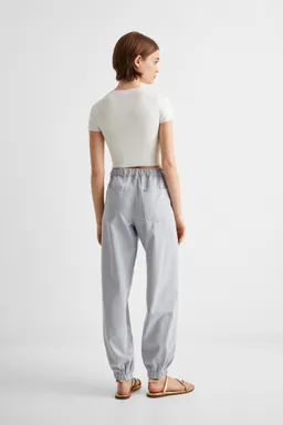 Pantalón jogger algodón de Mango Teen en Pantalones para argentina