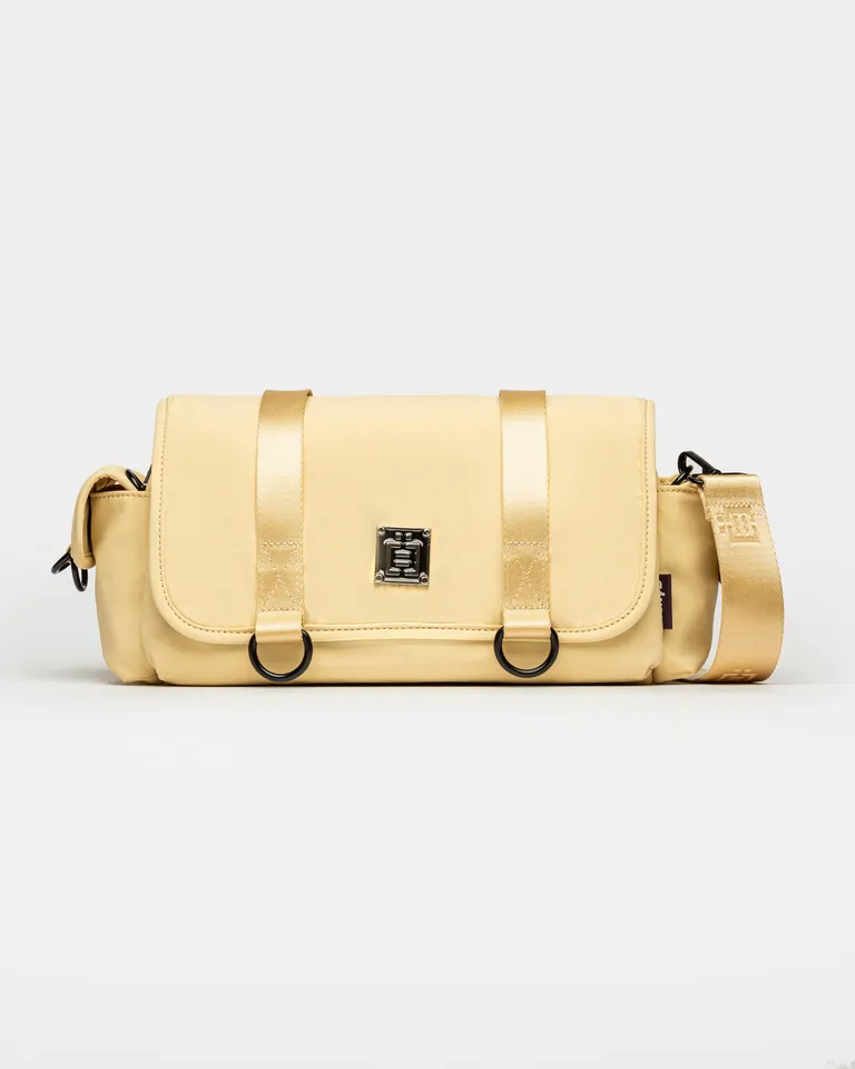 Bandolera Sunrise Gang en Nylon Amarillo - Accesorio Versátil y Práctico de Prüne en Bolsos y Carteras para argentina