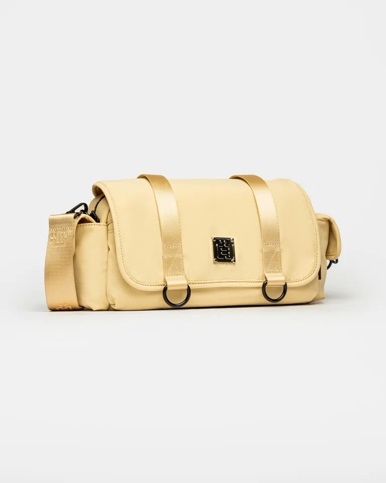 Bandolera Sunrise Gang en Nylon Amarillo - Accesorio Versátil y Práctico de Prüne en Bolsos y Carteras para argentina