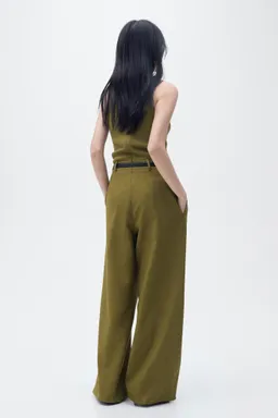 Mono cinturón tejido combinado de Mango en Monos para argentina