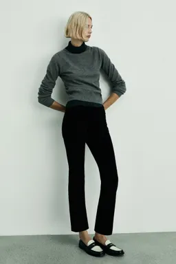 Pantalón sienna flare crop de Mango en Pantalones para argentina