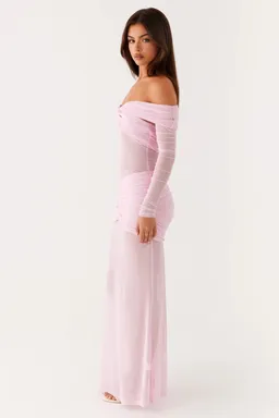 Maxi vestido alter ego rosa de Peppermayo en Vestidos para argentina